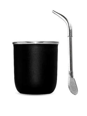 Mate viajero +bombilla picoloro