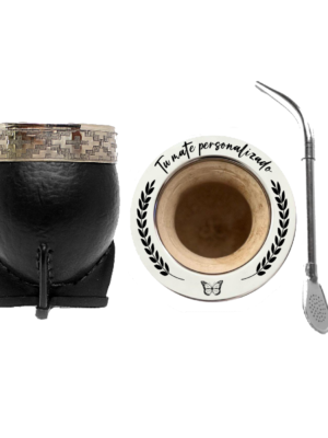 Imperial personalizado • bombilla acero