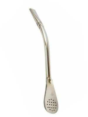 Bombilla pico de rey de alpaca