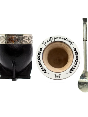 Imperial personalizado +bombillón especial de alpaca