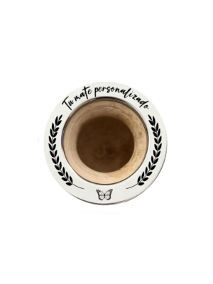 Personalizado para virola de mate o termo