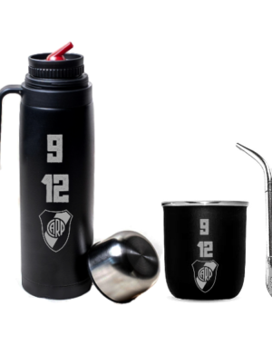 Combo acero black- River Plate 9 12