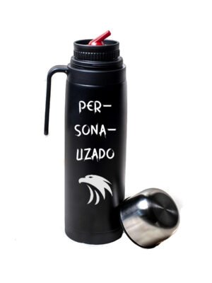 Termo media manija negro personalizado