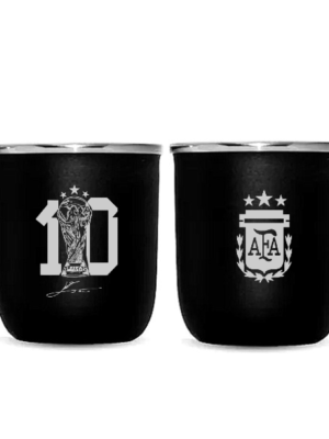 Mate de acero AFA Messi 10