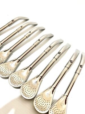 Bombilla pico de loro de acero personalizada