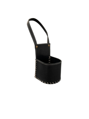 Canasta individual para mate cuero estandar