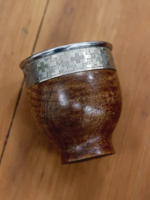 Mate imperial de algarrobo estilo pampa