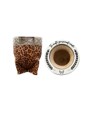 Mate imperial Animal Print personalizado