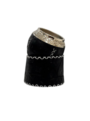 Mate torpedo con base de cuero