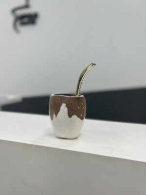 Mate Sasha de algarrobo +bombilla de alpaca