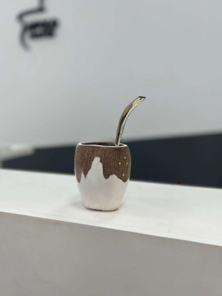 Mate Sasha de algarrobo +bombilla de alpaca