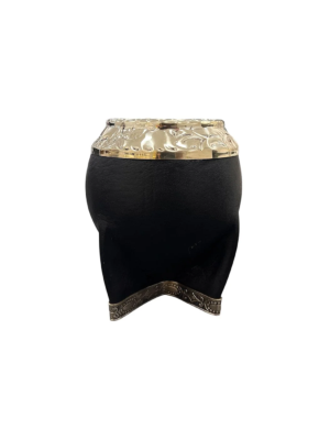 Mate torpedo cincelado con base de alpaca