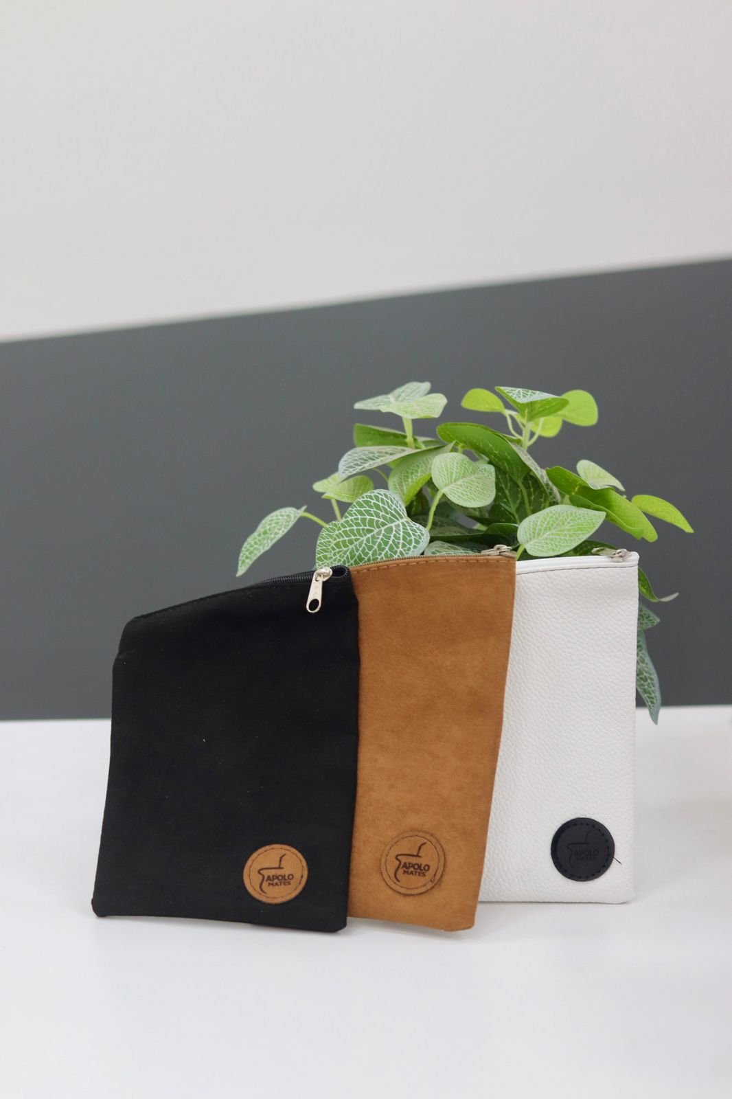 Sobre yerbero de cuero o gamuza - Imagen 3