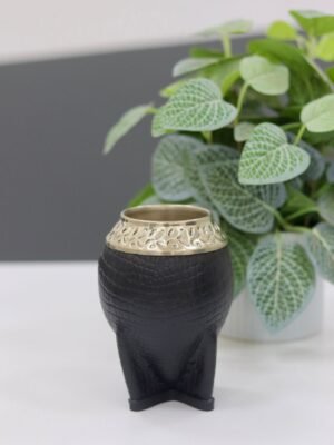 Torpedo cincelado cuero croco