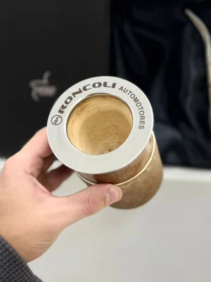 Mate criollo con virola personalizado