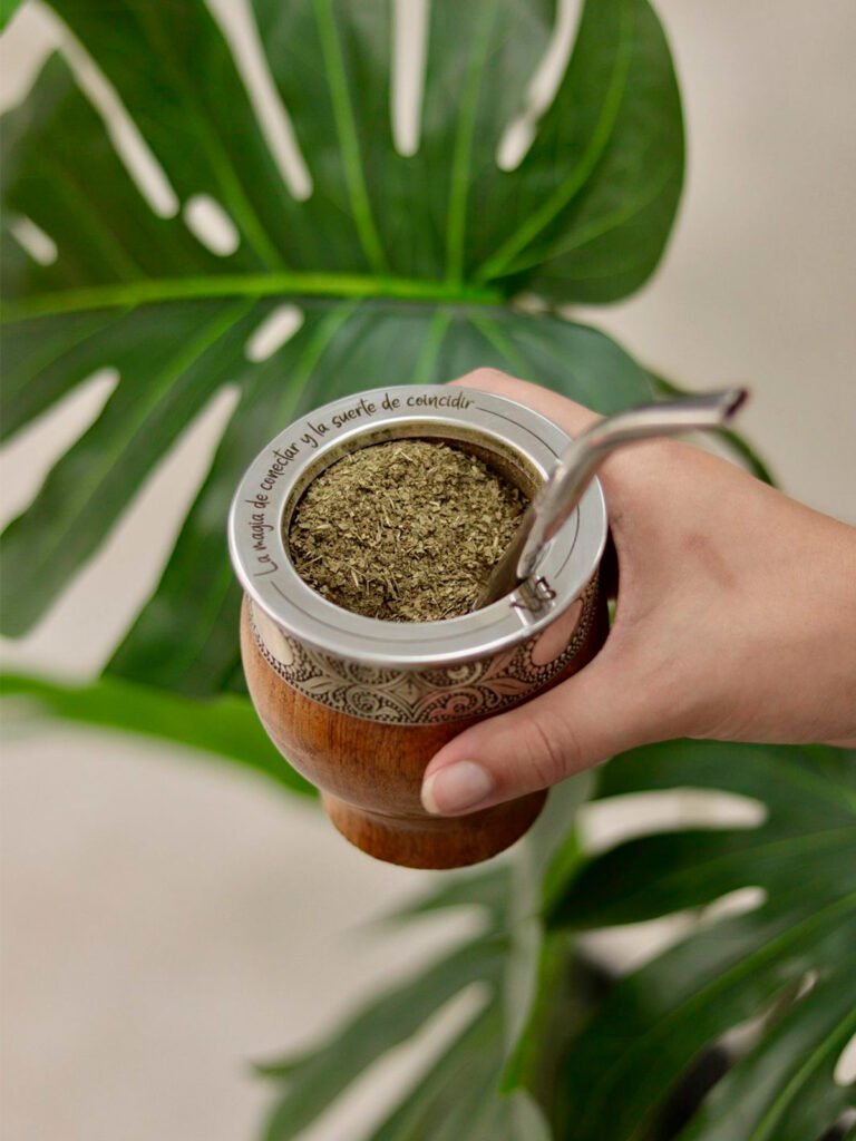 Mate imperial de algarrobo personalizado