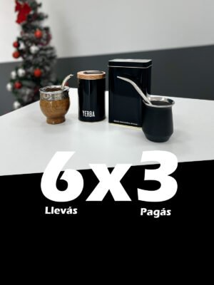 6×3 Imperial de algarrobo