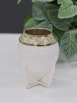 Mate torpedo croco blanco
