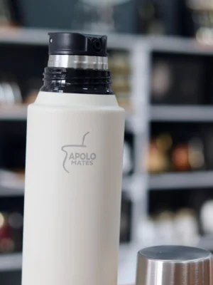 Termo Mate System Apolo 1L – cream