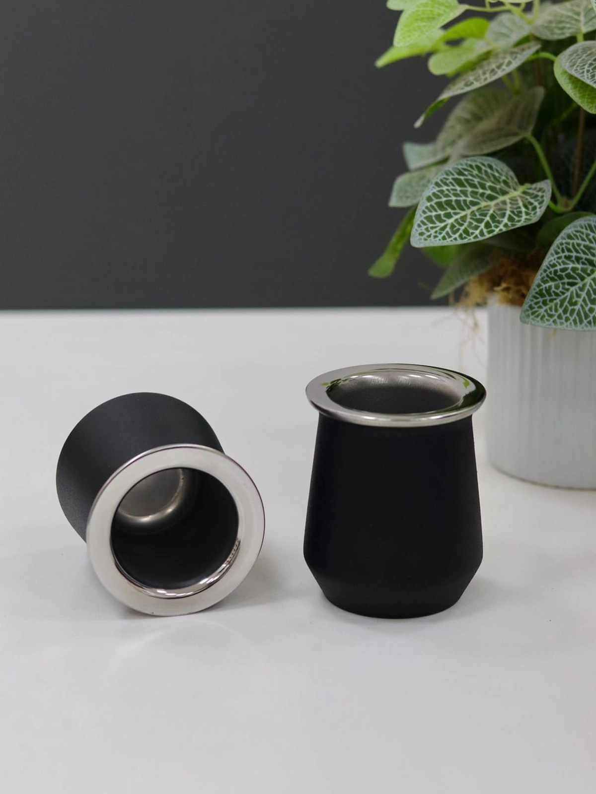 Mate de acero térmico diamante con virola - Imagen 3