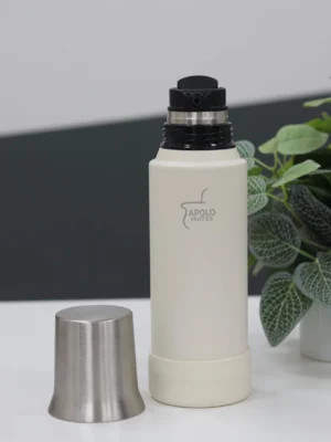 Termo Mate System Apolo 1L – cream