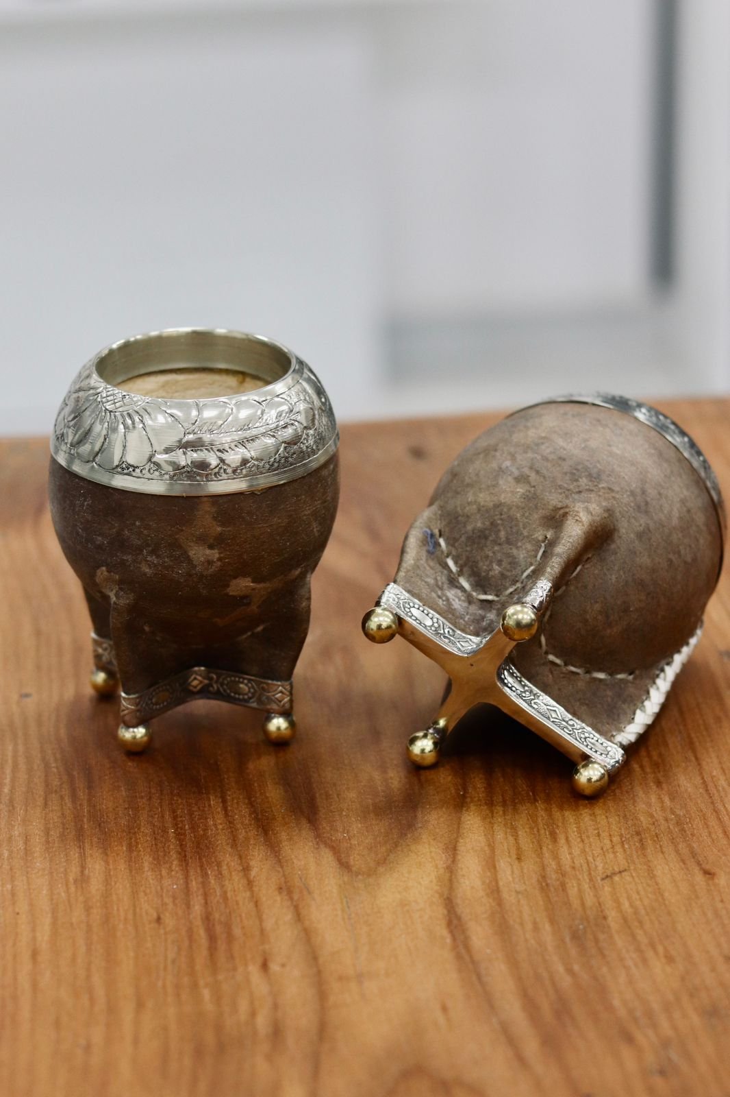 Mate torpedo crudo con base y bolitas - Imagen 2