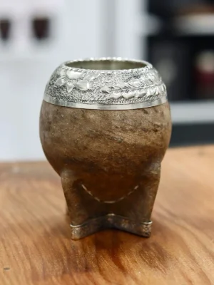 Mate torpedo crudo con base enteriza de alpaca
