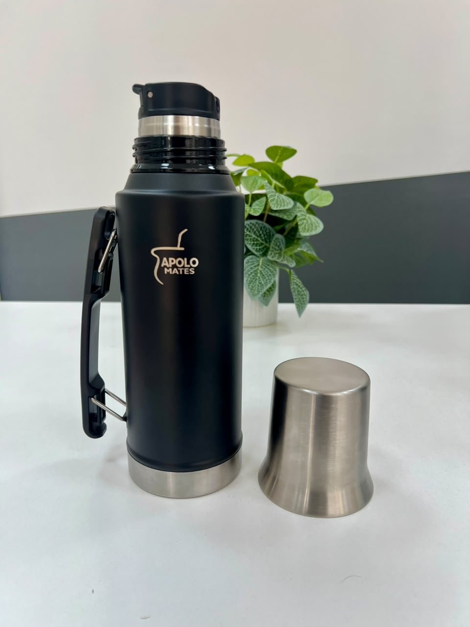 Termo Mate System Apolo 1L – con manija - Imagen 2