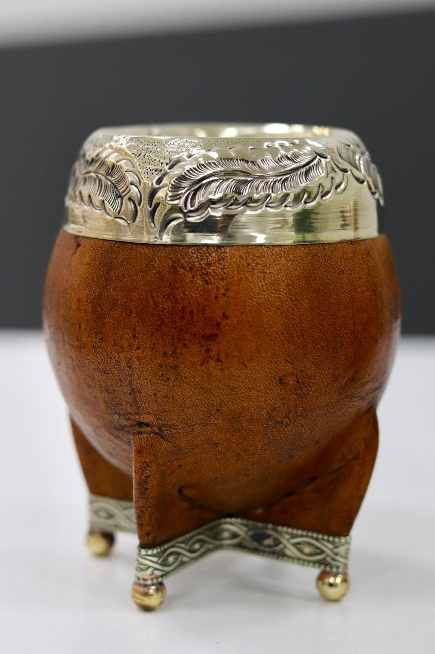 Mate torpedo cincelado en lacre - Imagen 5